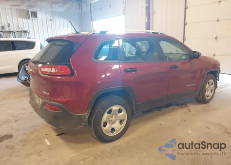 2016 Jeep Cherokee Sport из США, поврежденный, VIN 1C4PJMAS0GW368804